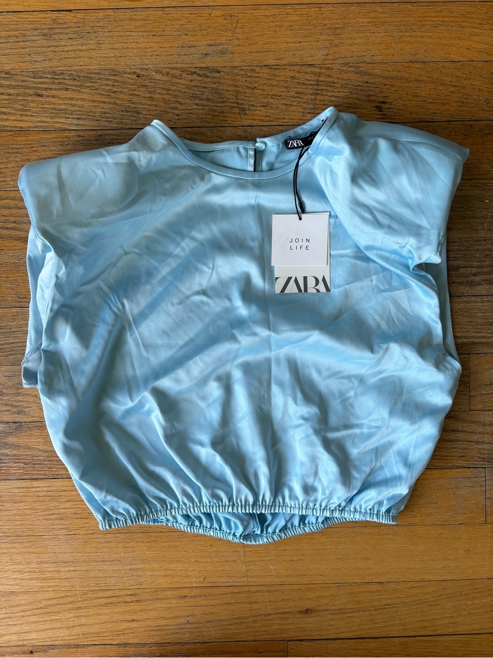 ZARA Sleeveless crop top - Picture 6 of 13